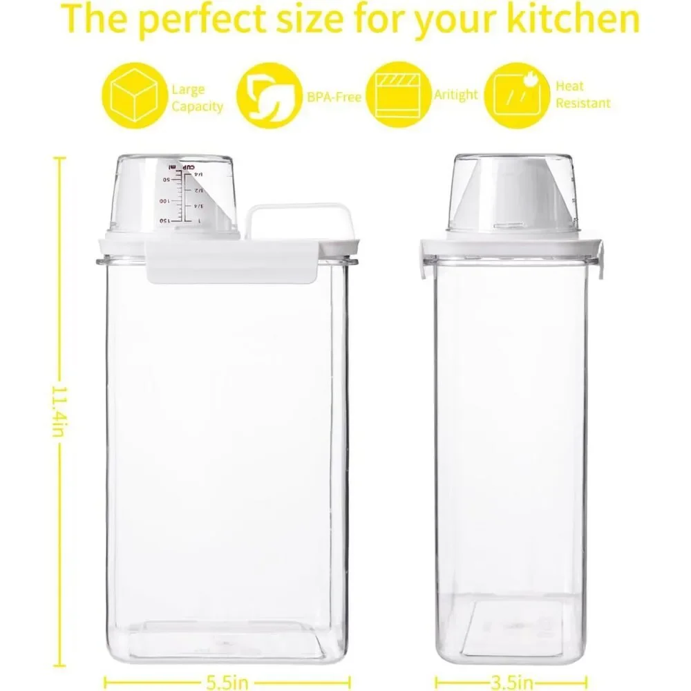 Rice Storage Container 3-5 Lbs Tcereal Storage Container Dog Food Storage